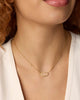 Kendra Scott  - Elisa Necklace Rose Quartz- Gold