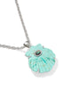 Kendra Scott  - Lucia Shell Necklace Sea Green Chrysocolla - Rhodium
