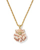 Kendra Scott  - Lucia Shell Necklace Neutral Scallop - Vintage Gold