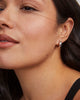 Kendra Scott  - Mikki Metal Huggie Rhod Earrings