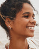 Kendra Scott  - Mikki Metal Huggie Rhod Earrings