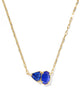 Kendra Scott  - Tatum Short Necklace Cobalt Mix(Sept.)- Gold