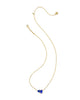 Kendra Scott  - Tatum Short Necklace Cobalt Mix(Sept.)- Gold