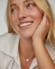 Kendra Scott  - Volleyball Pendant Necklace - Gold and Mother of Pearl