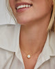 Kendra Scott  - Volleyball Pendant Necklace - Gold and Mother of Pearl