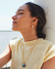 Kendra Scott  - Willa Huggie Pearl Earring - Gold