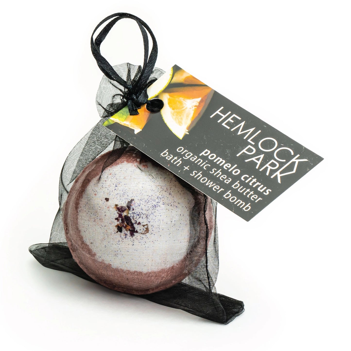 Luxury Bath Bomb | Hemlock Park | Pomelo Citrus