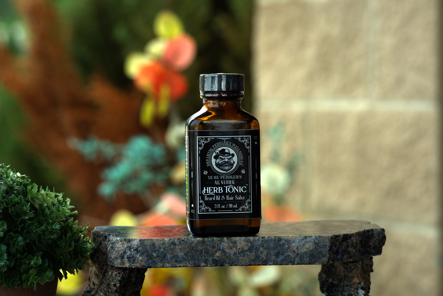 Ye Ol' Peddler's Herb Tonic Beard Oil & Hair Salve | 3oz/90ml | Dreaming Peddler's Wellness Co. Essential Oil Blends