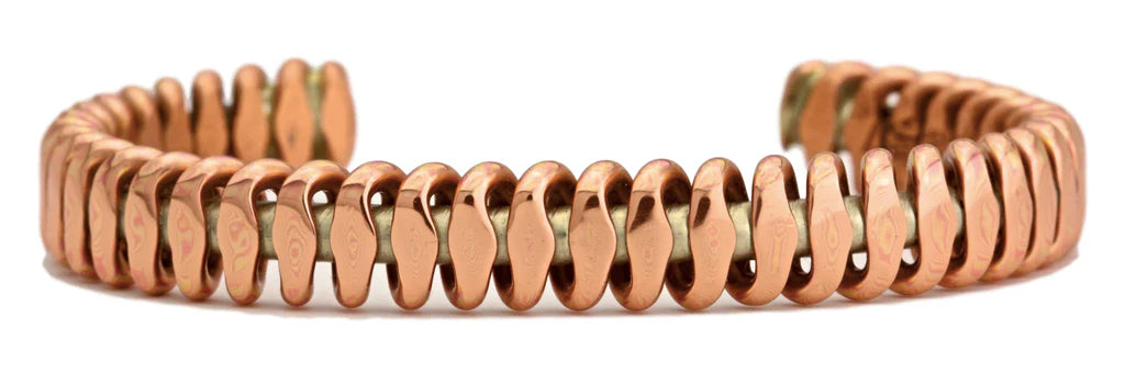 Sergio Lub Handmade Copper Bracelets | Copper Helix | Medium
