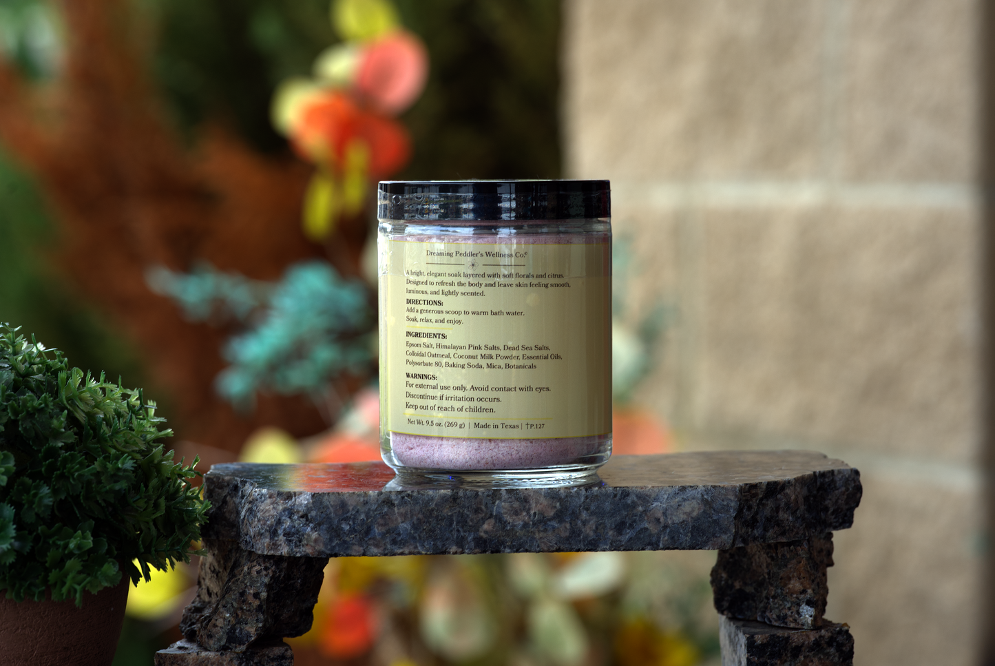 Essential Oil Bath Soaks | Dreaming Peddler's Wellness Co.