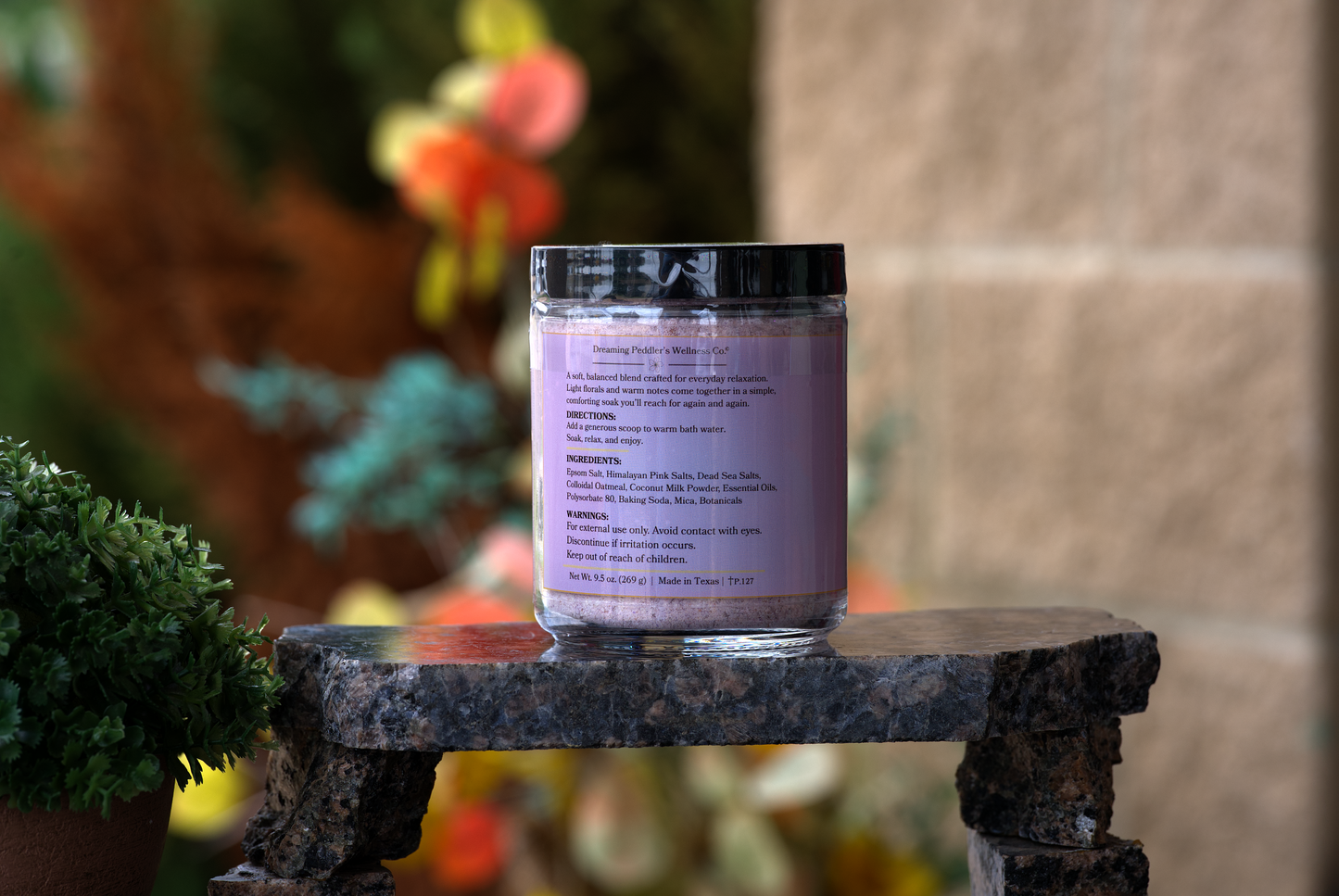 Essential Oil Bath Soaks | Dreaming Peddler's Wellness Co.