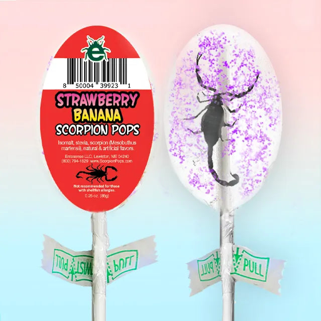 "Scorpion Pops" | Edible Scorpion Suckers
