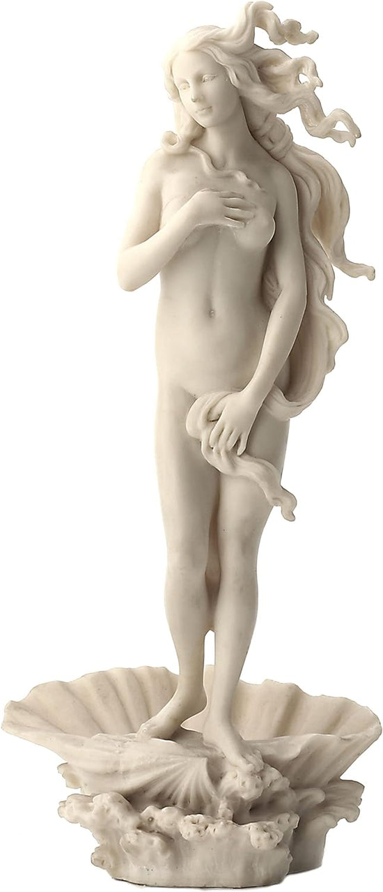 The Birth of Venus by Sandro Botticelli Marble Finish 11" Statue