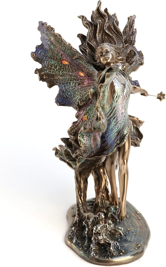 Where Moonbeams Fall by Josephine Wall Cold-Cast Bronze 9.5" Statuary