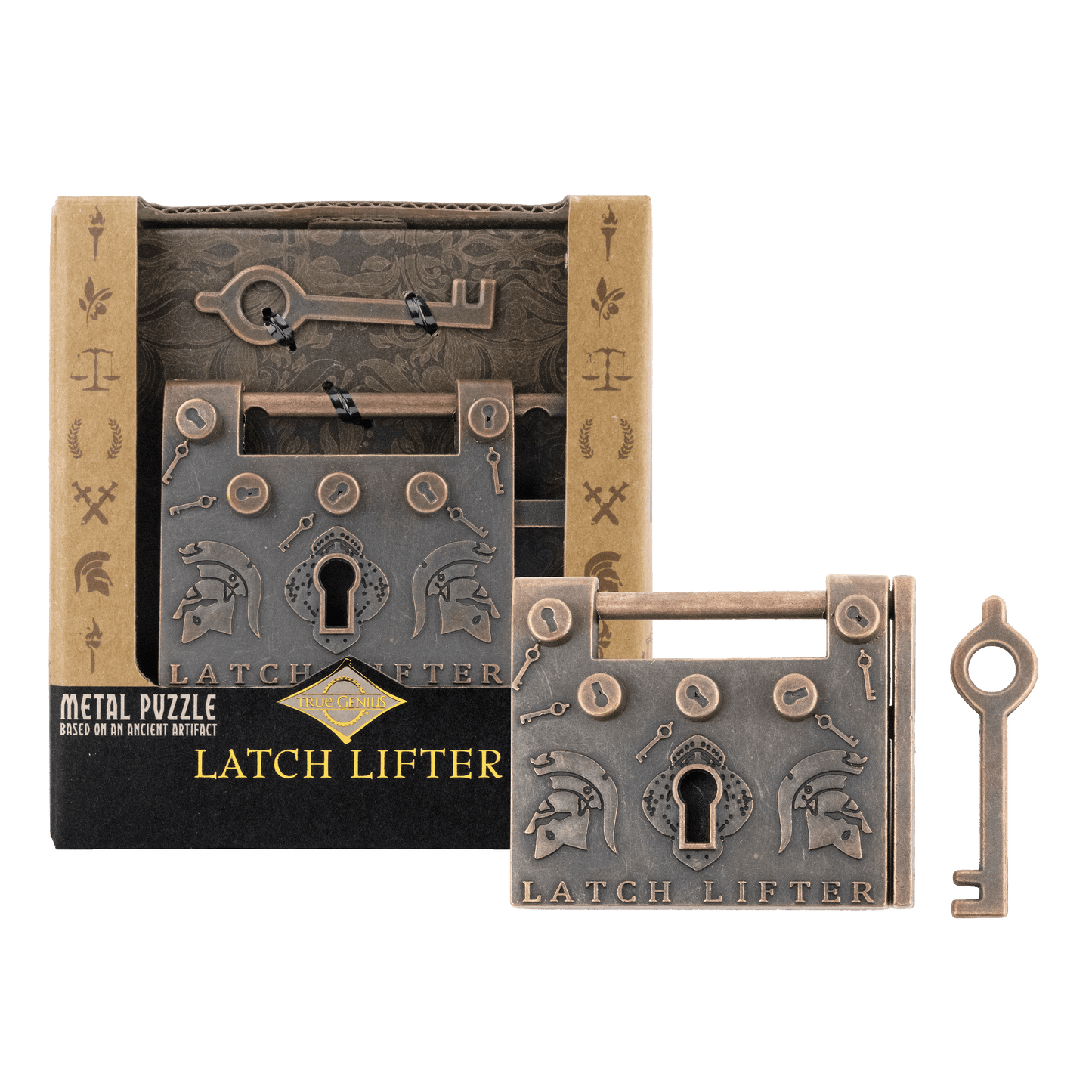 Trick Lock & Key Puzzle