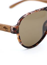 KoaWood Ranch Hawaii Unisex Sunglasses | Aviator Brown Tortoise