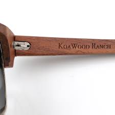 KoaWood Ranch Hawaii Unisex Polarized Sunglasses w/ Case | Kanoa
