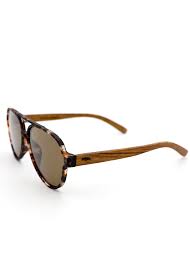 KoaWood Ranch Hawaii Unisex Sunglasses | Aviator Brown Tortoise