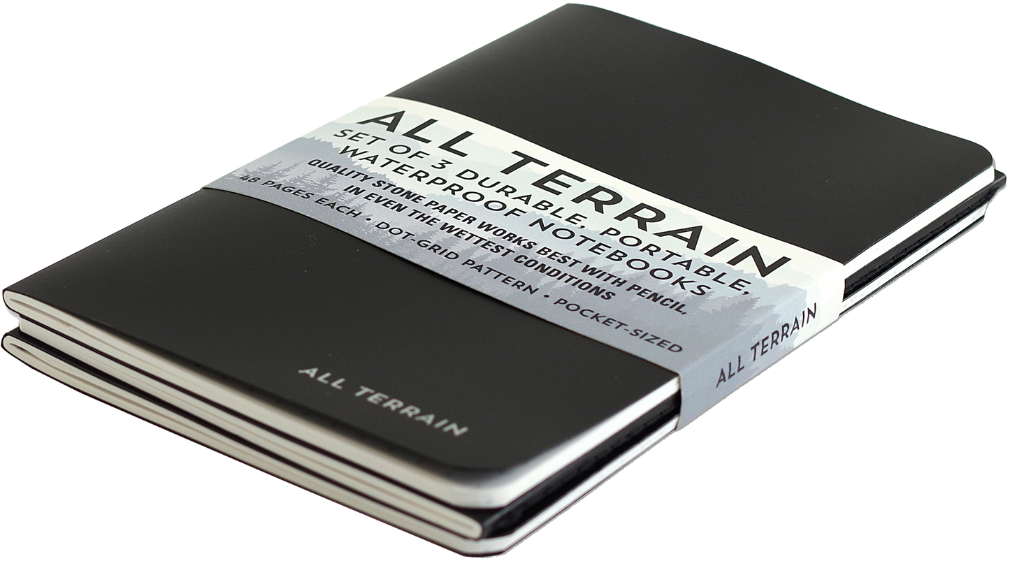 All Terrain: Waterproof Notebook Set
