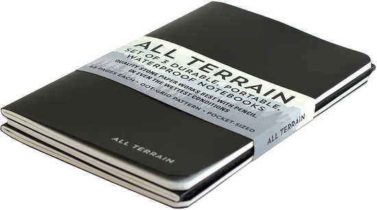 All Terrain: Waterproof Notebook Set
