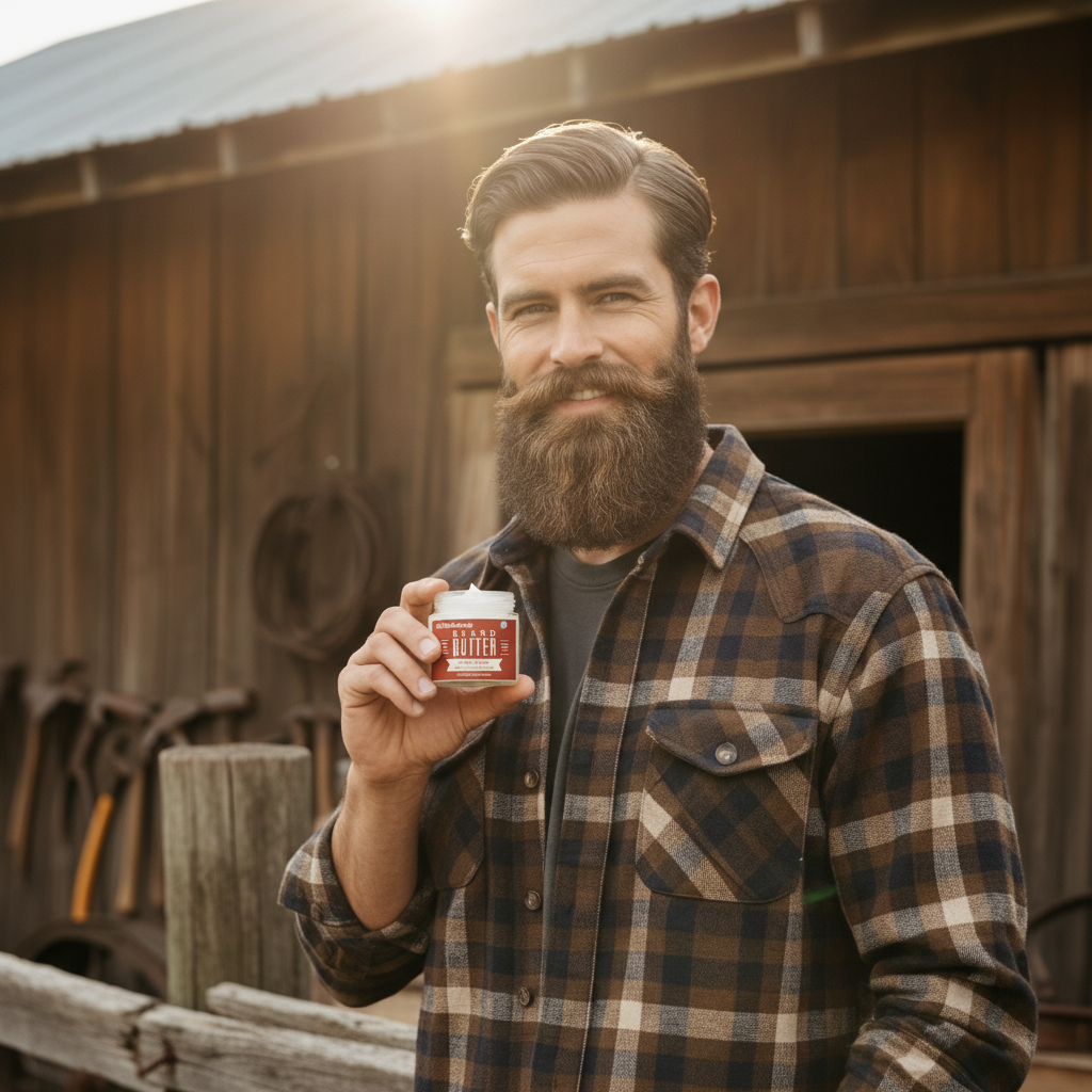 Tallow Man Old Time Barbershop Beard + Body Butter | Men's G