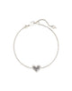 Kendra Scott  - Ari Heart Bracelet Platinum Drusy- Rhodium