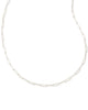 Kendra Scott  - Courtney Paperclip Necklace - Rhodium