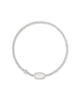 Kendra Scott  - Grayson Stretch Bracelet Ivory Mother of Pearl - Rhodium