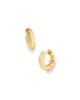 Kendra Scott  - Mikki Metal Huggie Gold Earrings