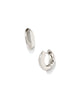 Kendra Scott  - Mikki Metal Huggie Rhod Earrings