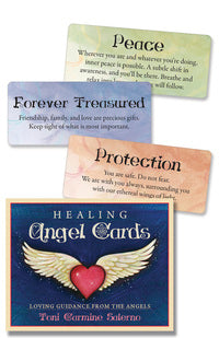 Load image into Gallery viewer, HEALING ANGEL CARDS - SALERNO, T. C.
