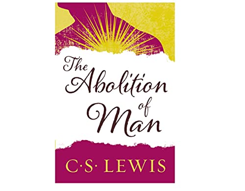 ABOLITION OF MAN, THE - LEWIS, C.S. - PAPERBACK