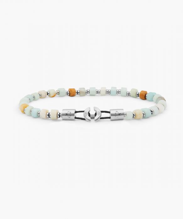 Pulsera de cuentas para hombre - Brontide - 4 mm