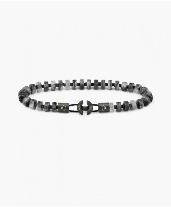 Pulsera de cuentas para hombre - Brontide - 4 mm