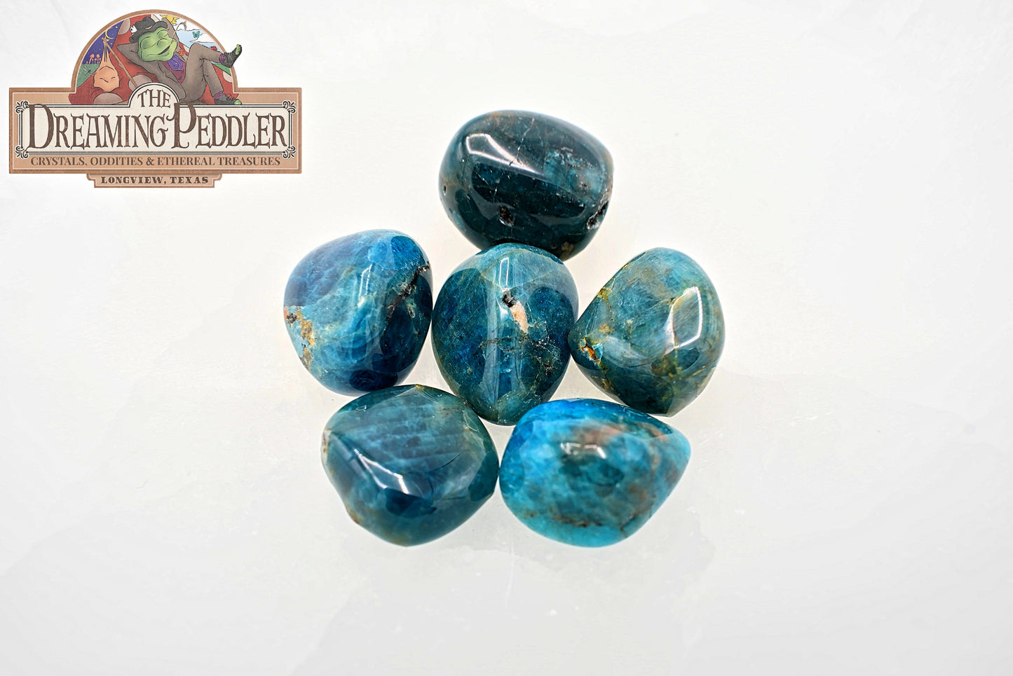 Load image into Gallery viewer, APATITE - BLUE - TUMBLED
