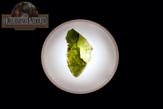 Load image into Gallery viewer, MOLDAVITE - KVÍTKOVICE - 6.57G (COLLECTION)

