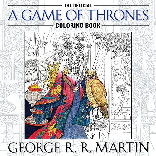 OFFICIAL GAME OF THRONES COLORING BOOK, THE - MARTIN, G.R.R. - PAPERBACK