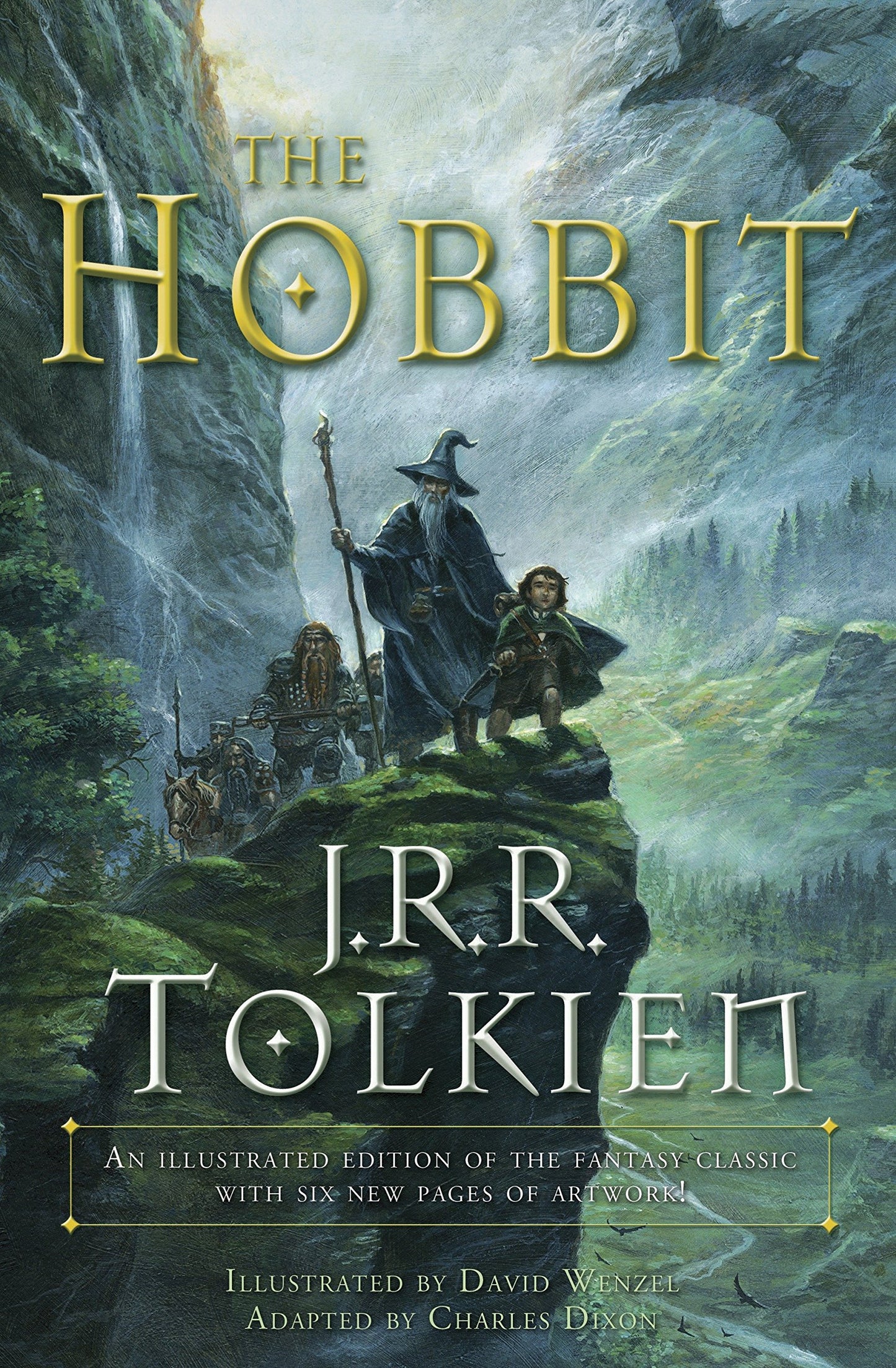 THE HOBBIT: AN ILLUSTRATED EDITION - TOLKIEN, J.R.R. - PAPERBACK