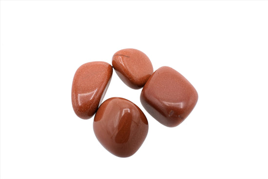 Orange Goldstone | Tumbled