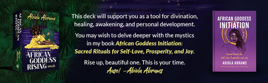 Load image into Gallery viewer, AFRICAN GODDESS RISING ORACLE - ABRAMS, A.
